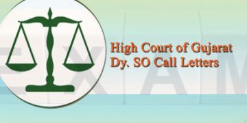 High Court of Gujarat Dy. SO Call Letters 2021