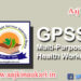 GPSSB MPHW Recruitment (For 1866 Multi-Purpose Health Worker Posts