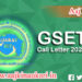 Gujarat State Eligibility Test (Gujarat SET) (GSET) Call Letters 2022