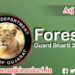 823 Forest Guard Bharti 2022