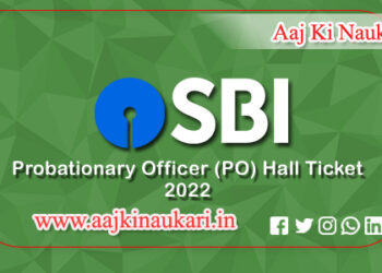 SBI Probationary Officer (PO) Hall Ticket 2022